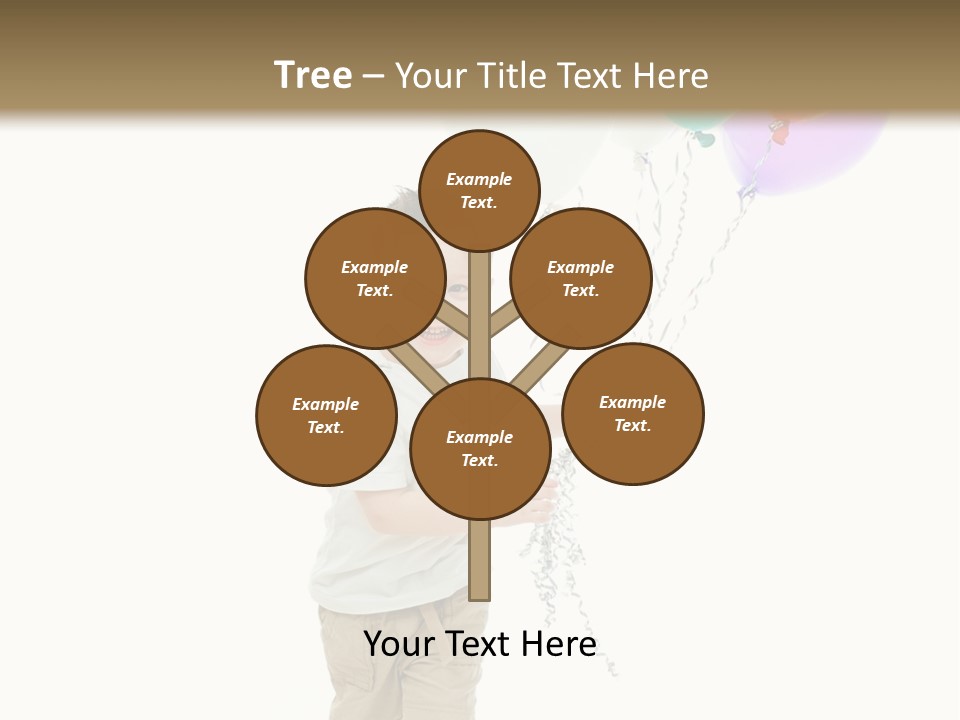 Cute Human Small PowerPoint Template