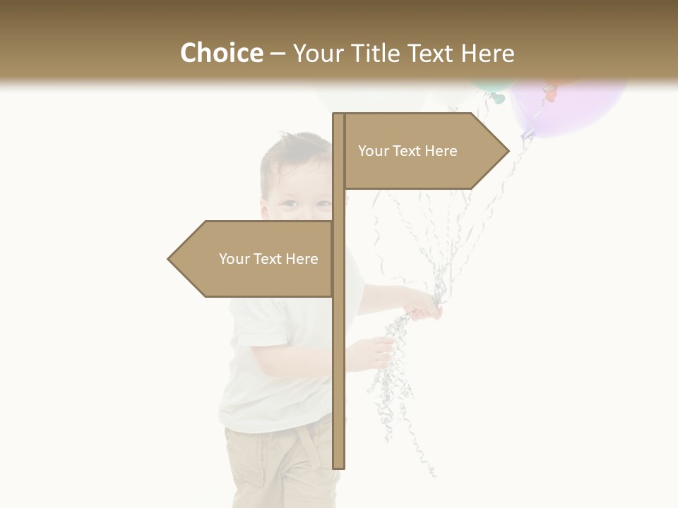 Cute Human Small PowerPoint Template