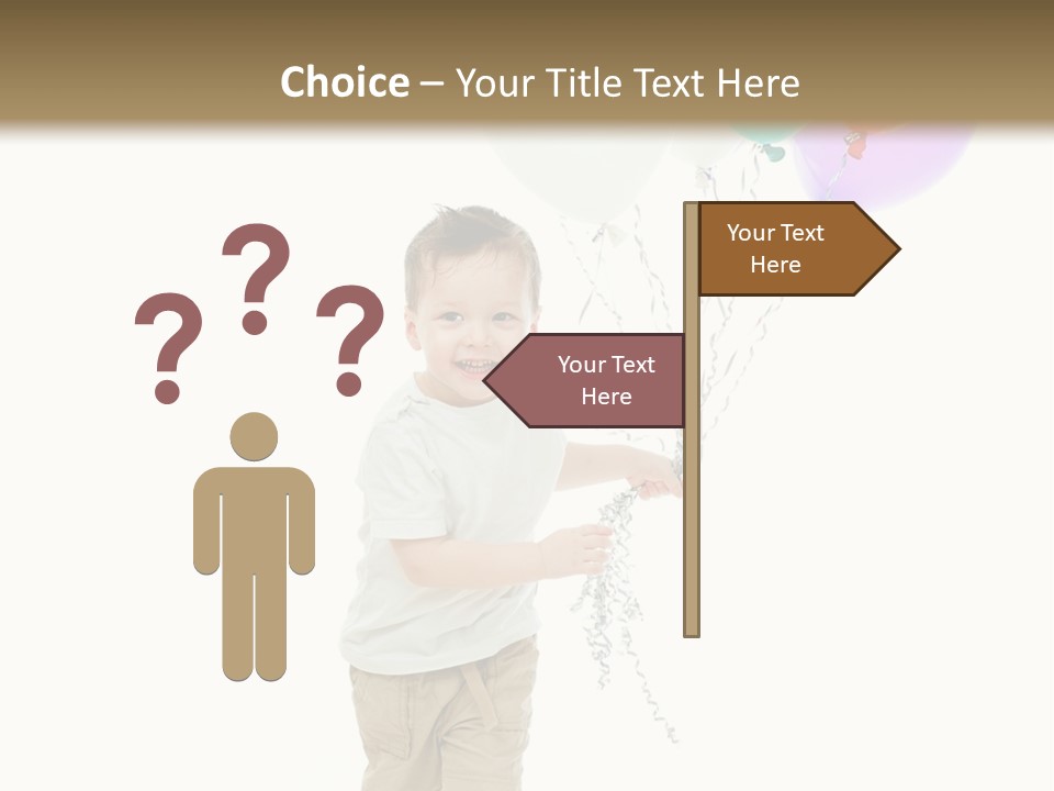 Cute Human Small PowerPoint Template