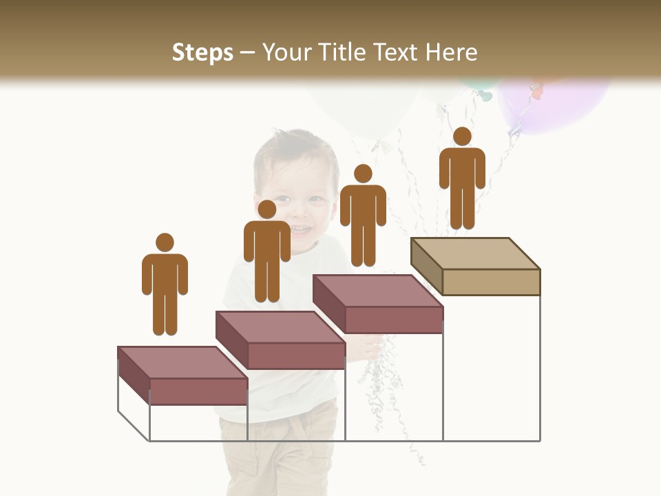 Cute Human Small PowerPoint Template
