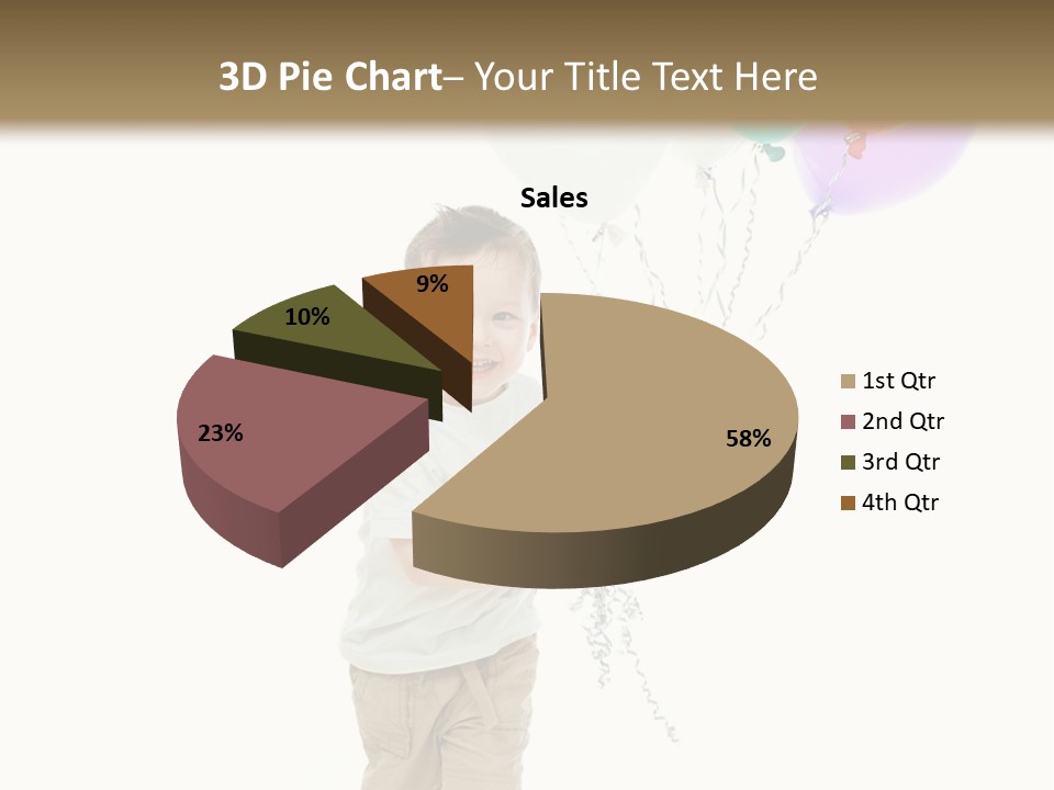 Cute Human Small PowerPoint Template