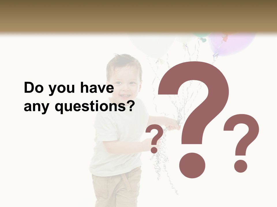 Cute Human Small PowerPoint Template