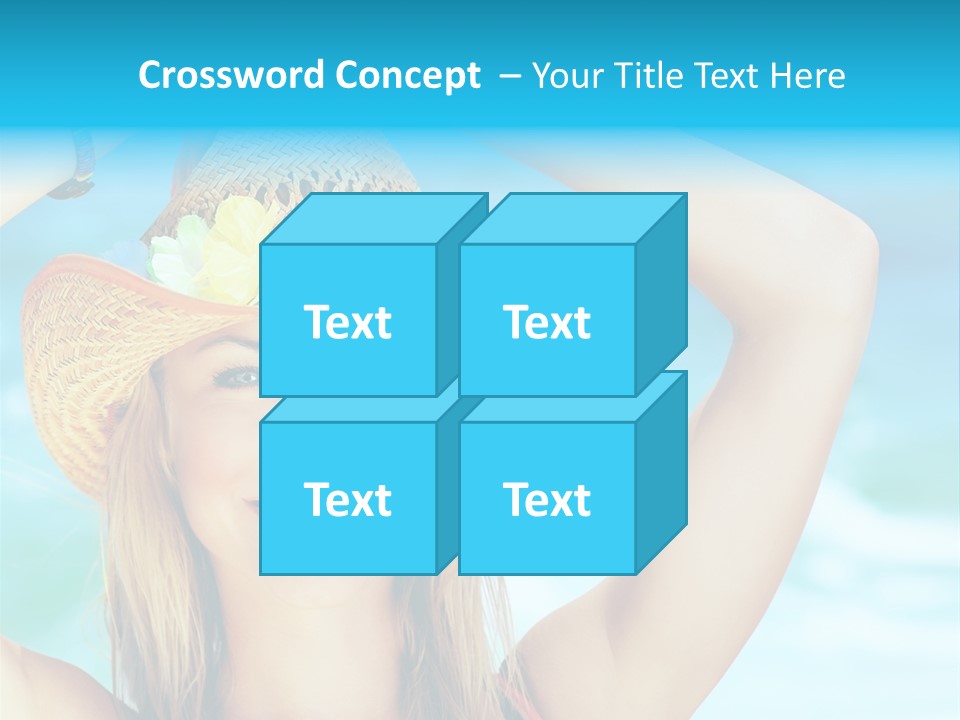 Beauty Fun Face PowerPoint Template