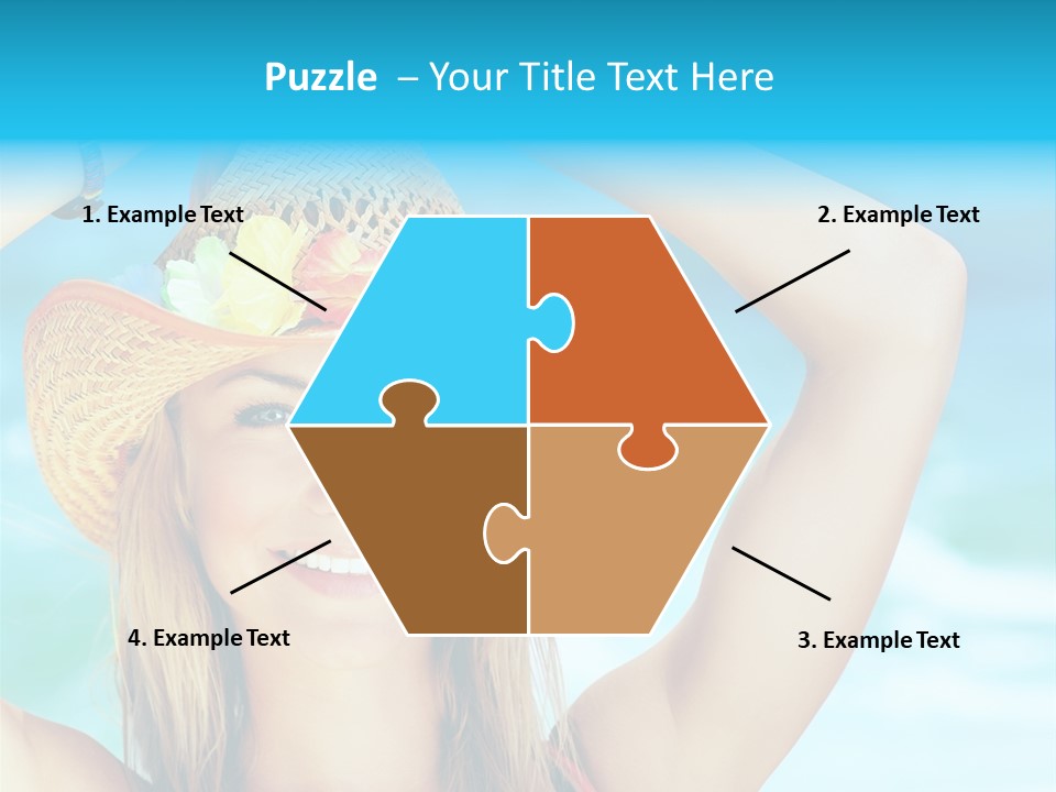 Beauty Fun Face PowerPoint Template