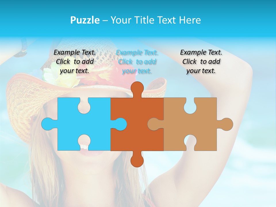 Beauty Fun Face PowerPoint Template