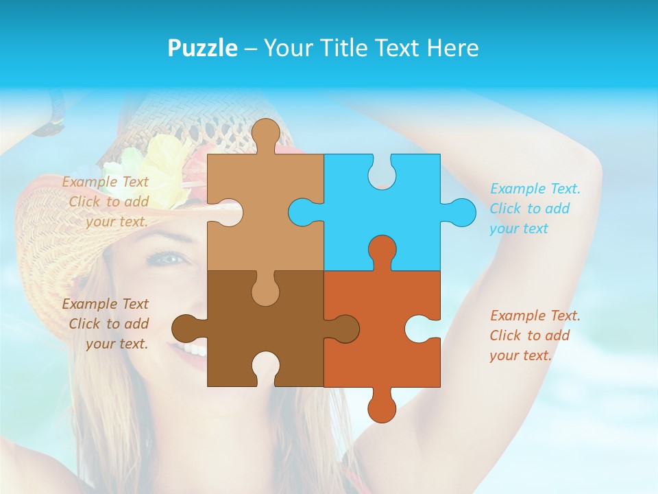 Beauty Fun Face PowerPoint Template