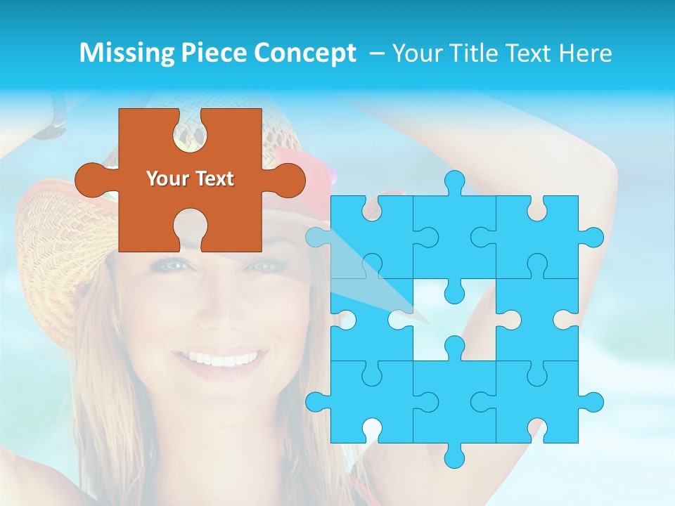 Beauty Fun Face PowerPoint Template