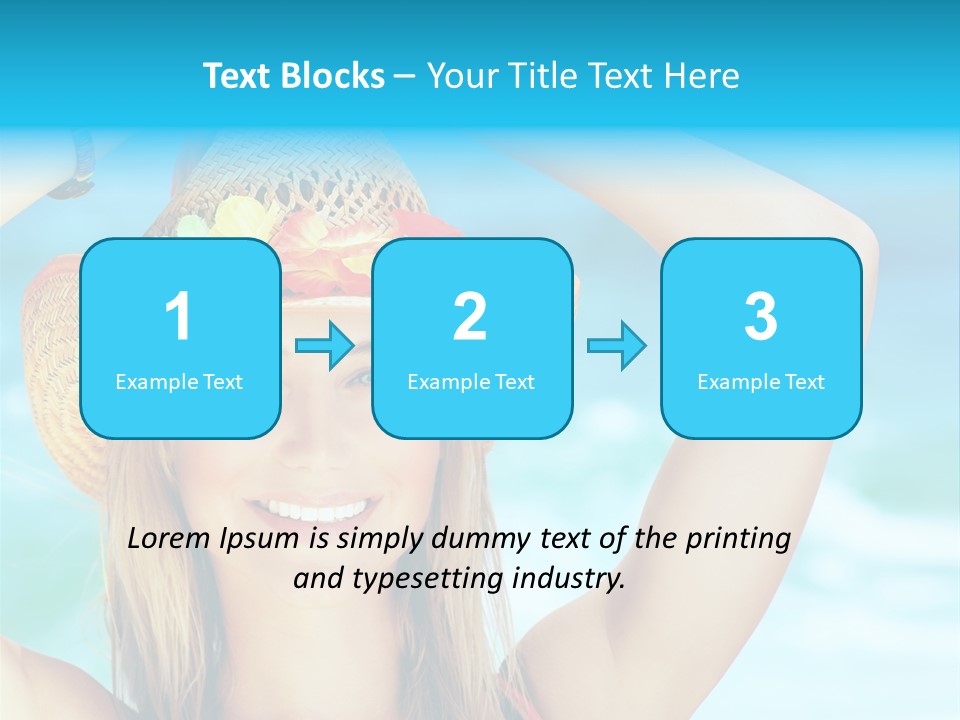 Beauty Fun Face PowerPoint Template