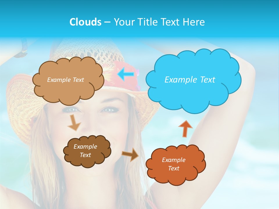 Beauty Fun Face PowerPoint Template