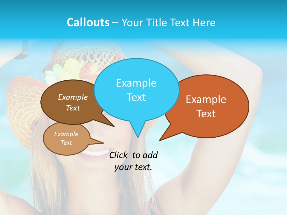 Beauty Fun Face PowerPoint Template