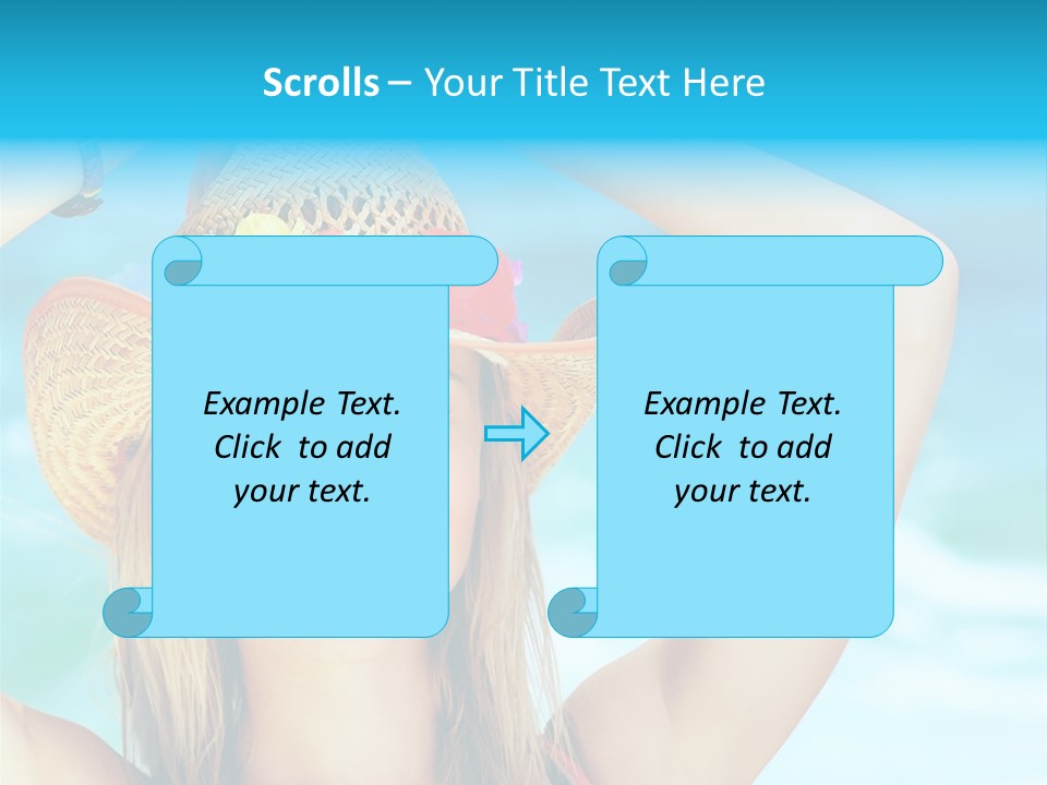 Beauty Fun Face PowerPoint Template