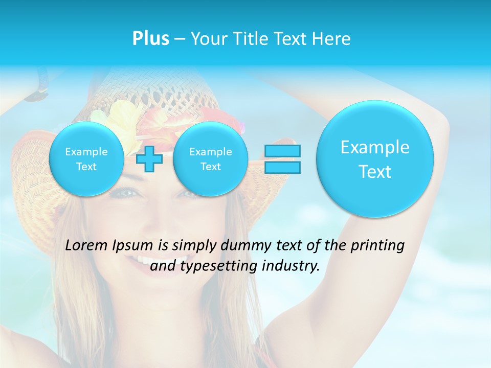 Beauty Fun Face PowerPoint Template