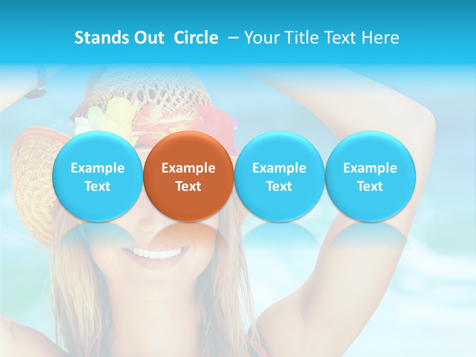 Beauty Fun Face PowerPoint Template