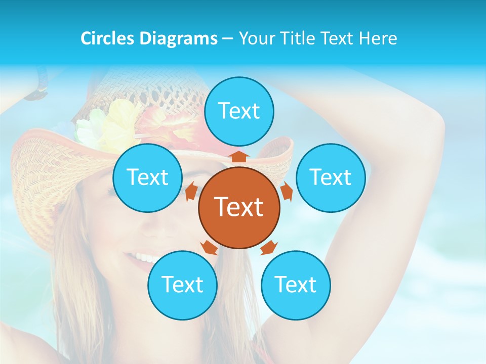 Beauty Fun Face PowerPoint Template