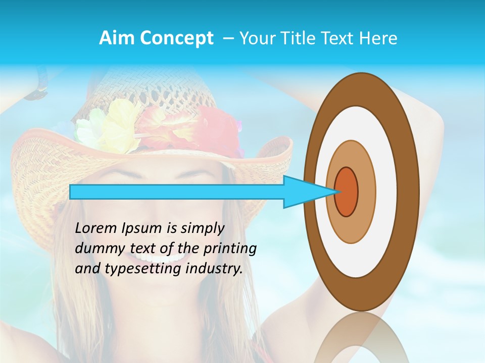 Beauty Fun Face PowerPoint Template