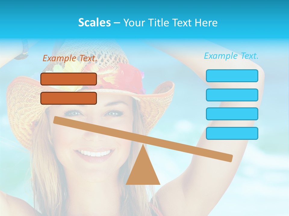 Beauty Fun Face PowerPoint Template