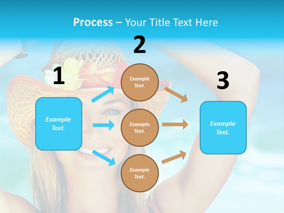 Beauty Fun Face PowerPoint Template