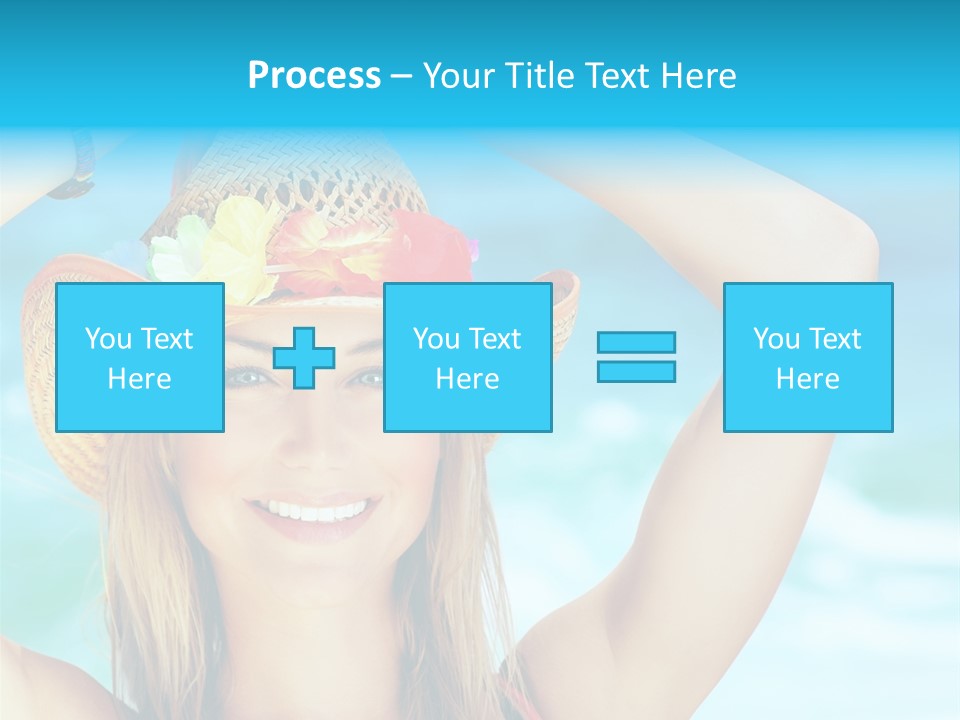 Beauty Fun Face PowerPoint Template