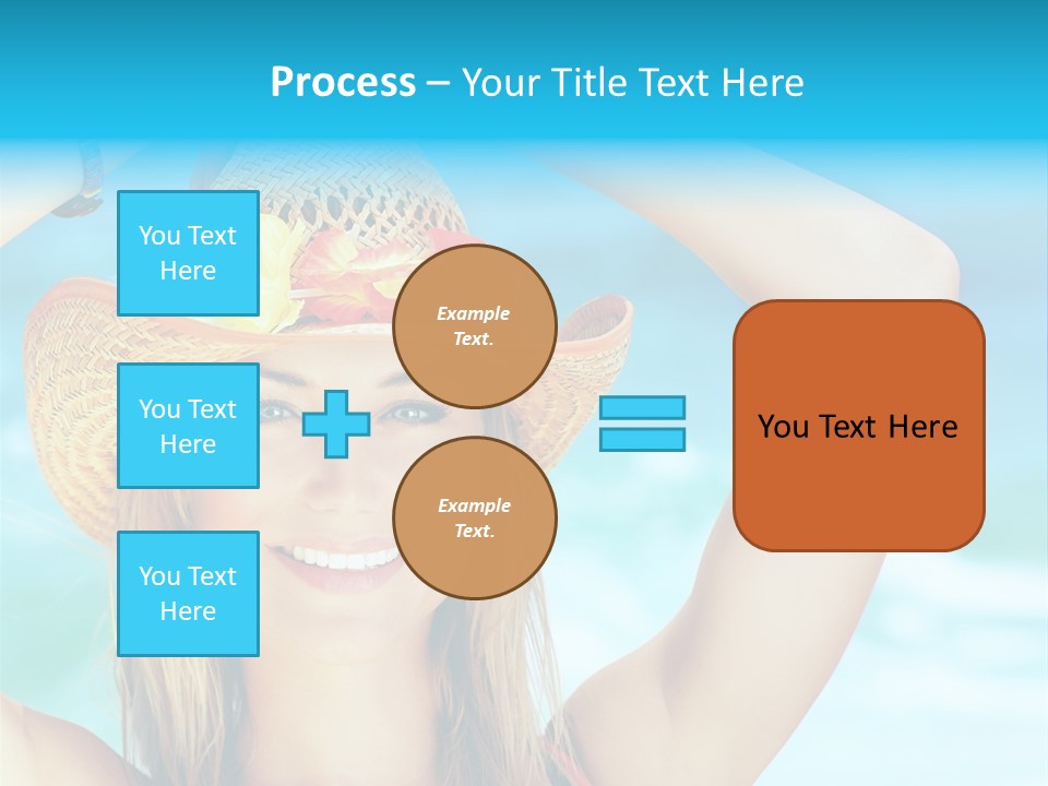 Beauty Fun Face PowerPoint Template