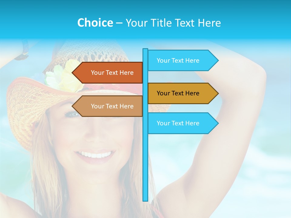 Beauty Fun Face PowerPoint Template