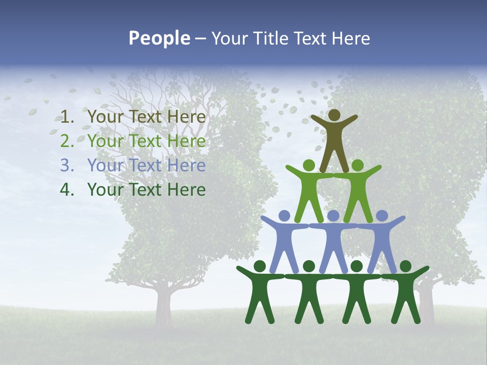 Losing Brain Function Living Together Coping PowerPoint Template