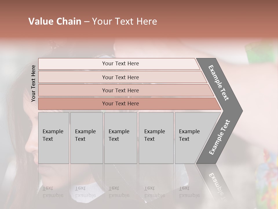 Women Haircare Work PowerPoint Template