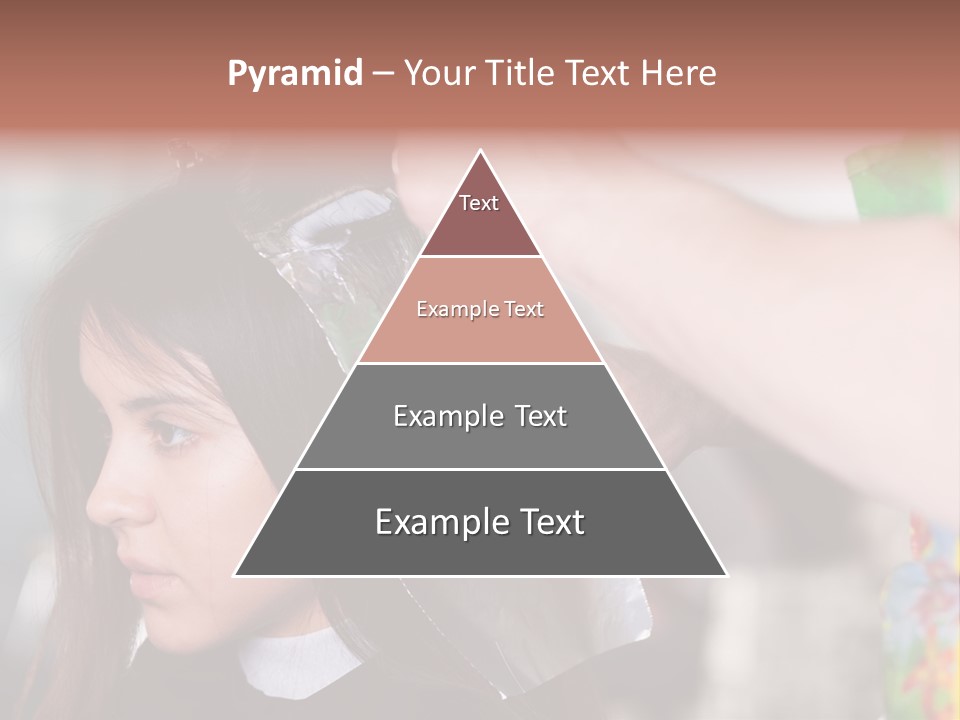 Women Haircare Work PowerPoint Template