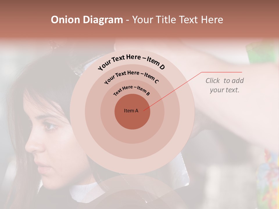 Women Haircare Work PowerPoint Template