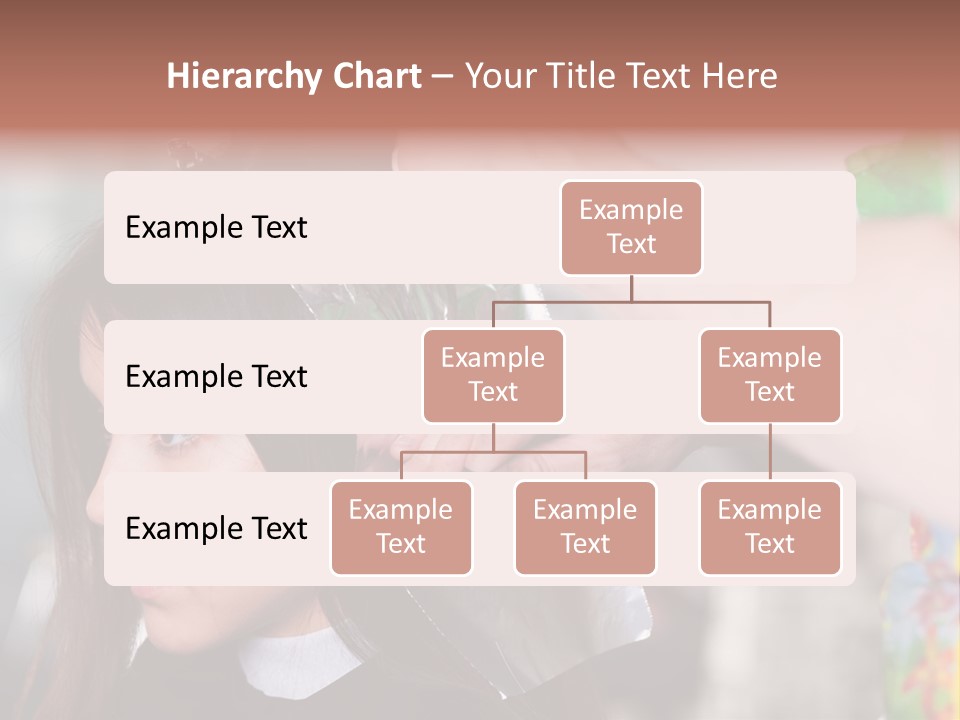 Women Haircare Work PowerPoint Template