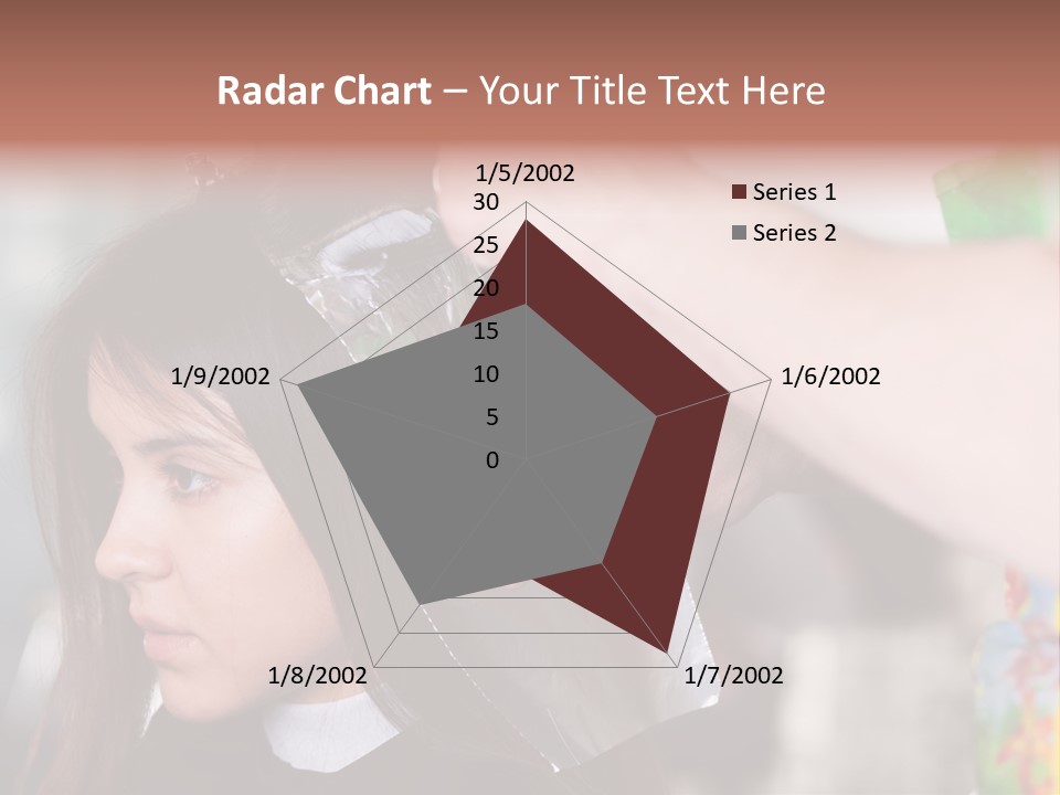 Women Haircare Work PowerPoint Template