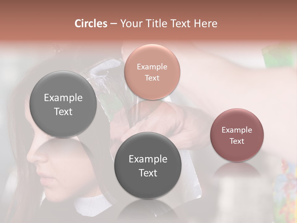 Women Haircare Work PowerPoint Template