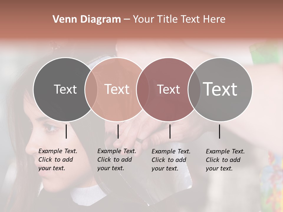 Women Haircare Work PowerPoint Template