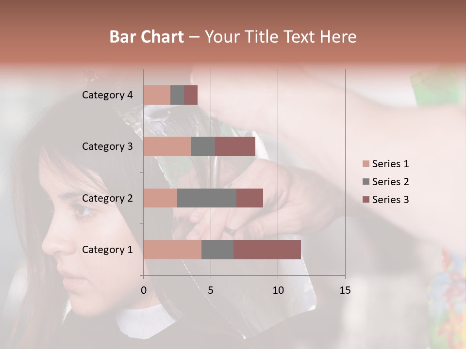 Women Haircare Work PowerPoint Template