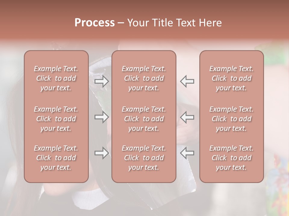 Women Haircare Work PowerPoint Template