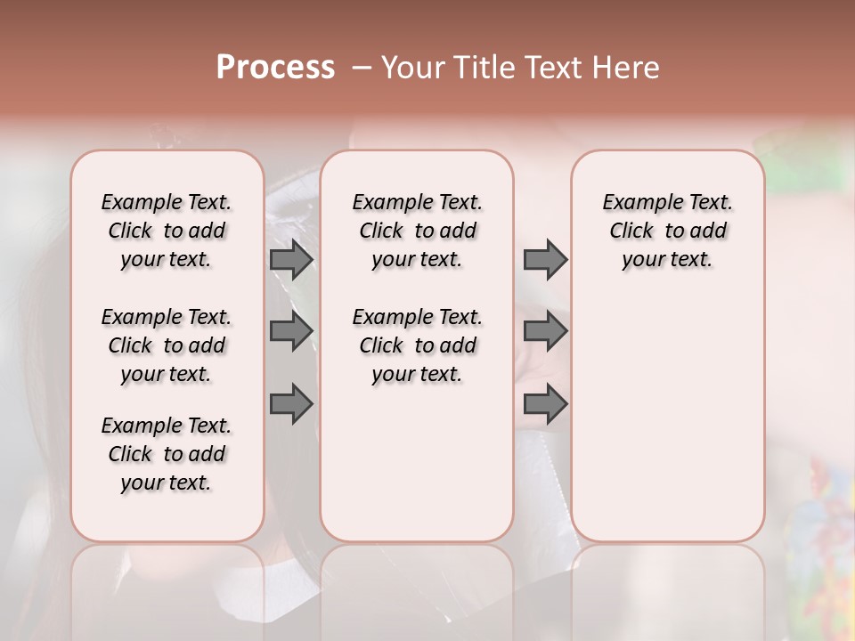 Women Haircare Work PowerPoint Template