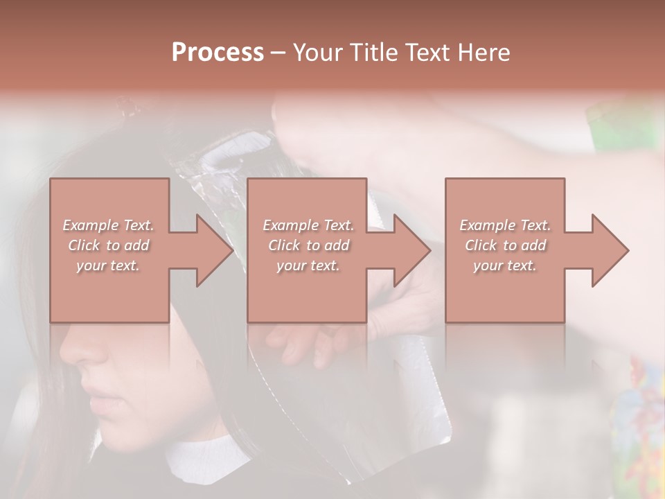 Women Haircare Work PowerPoint Template