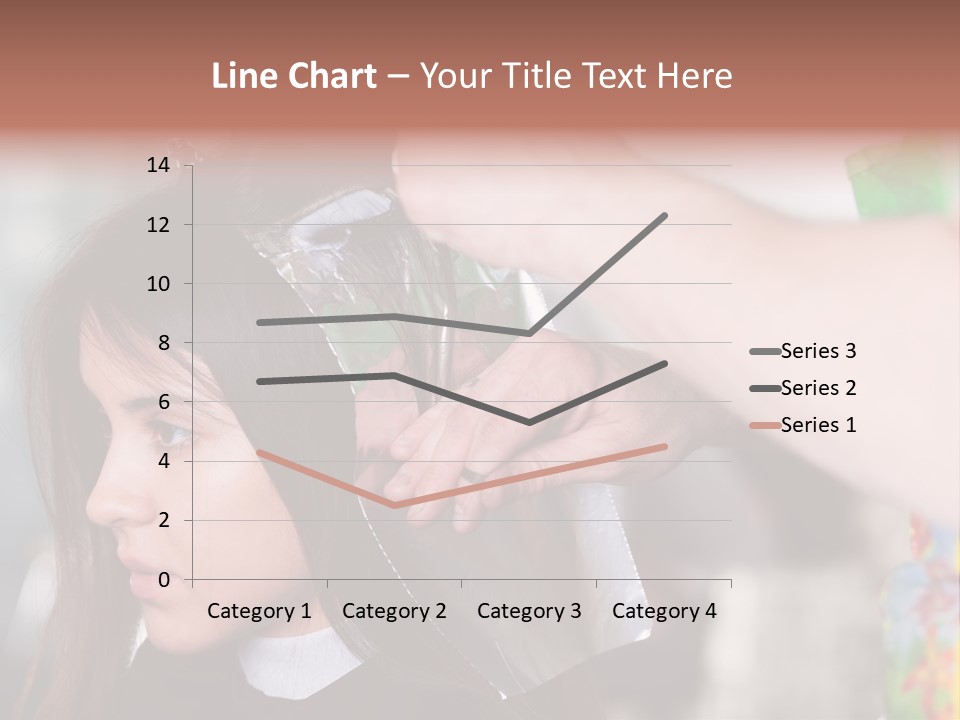 Women Haircare Work PowerPoint Template