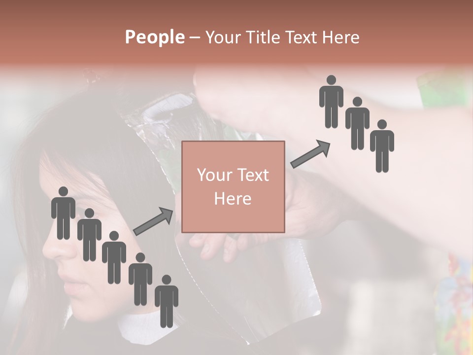 Women Haircare Work PowerPoint Template