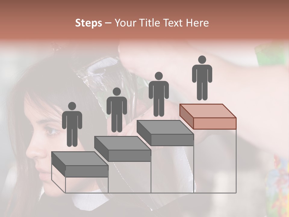 Women Haircare Work PowerPoint Template