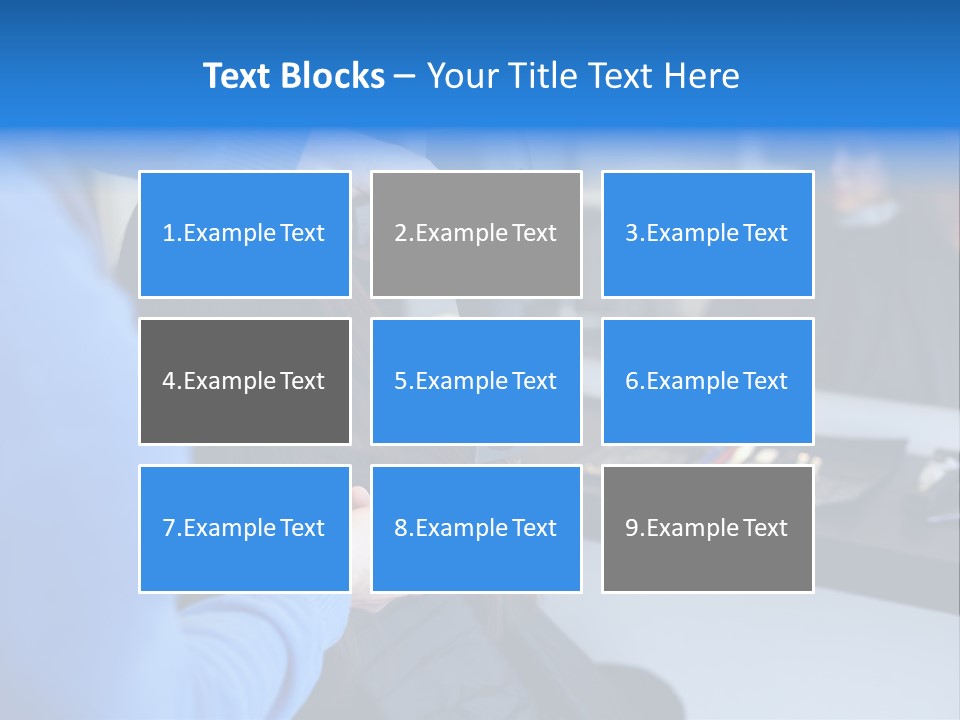 A Woman Blow Drying Her Hair In A Salon PowerPoint Template