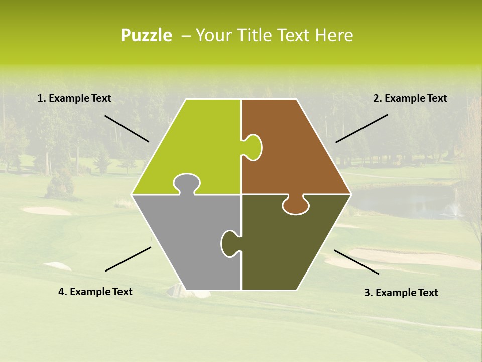 Orange Way Torii PowerPoint Template