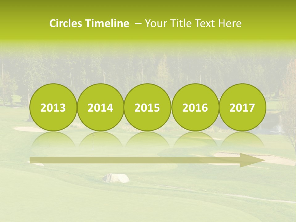 Orange Way Torii PowerPoint Template