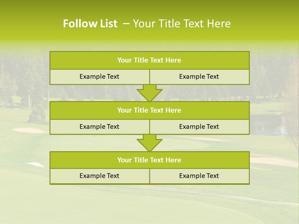 Orange Way Torii PowerPoint Template