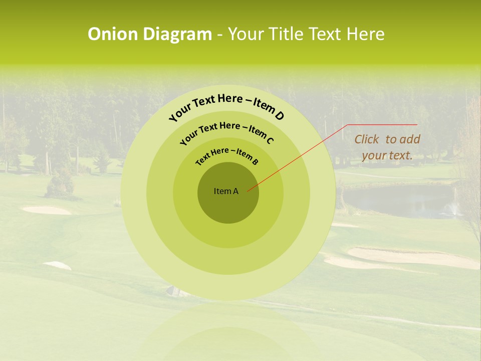 Orange Way Torii PowerPoint Template