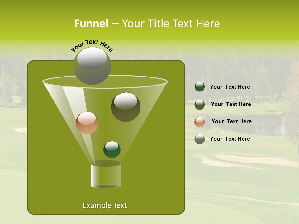 Orange Way Torii PowerPoint Template
