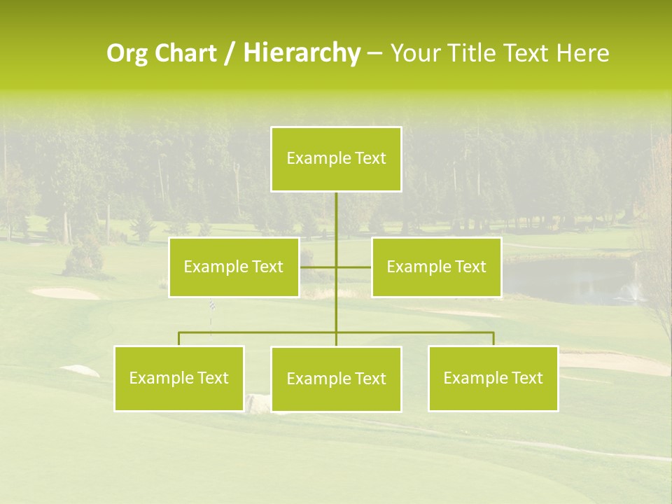 Orange Way Torii PowerPoint Template