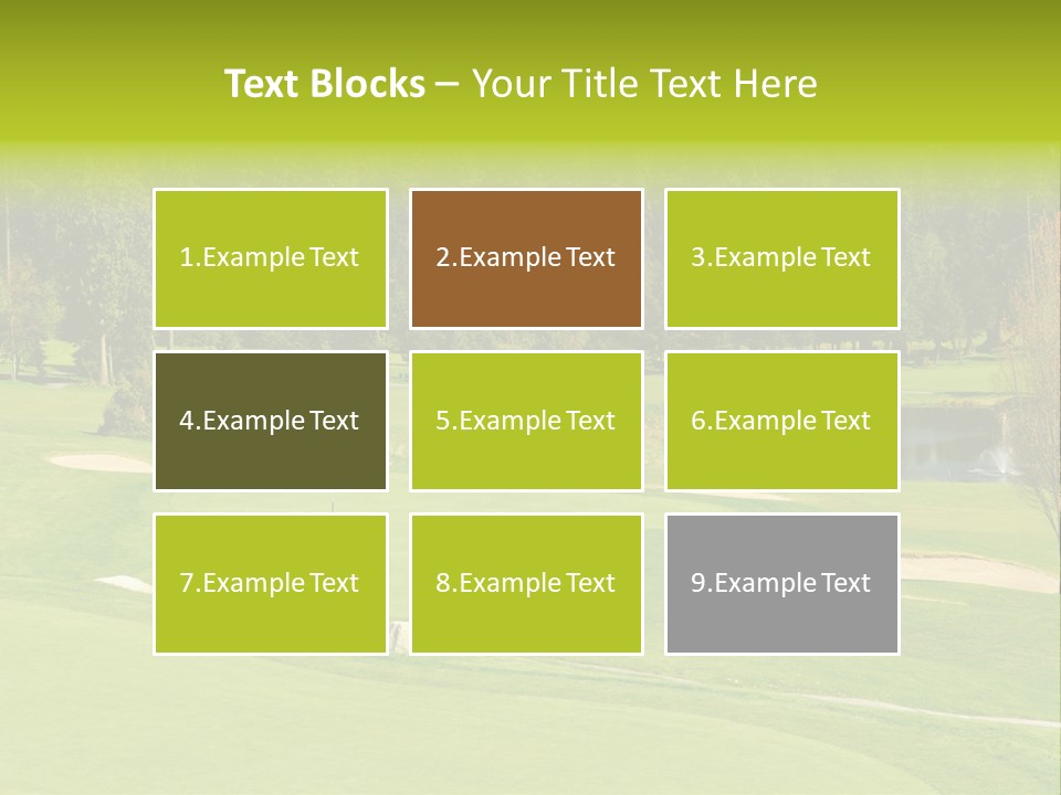 Orange Way Torii PowerPoint Template