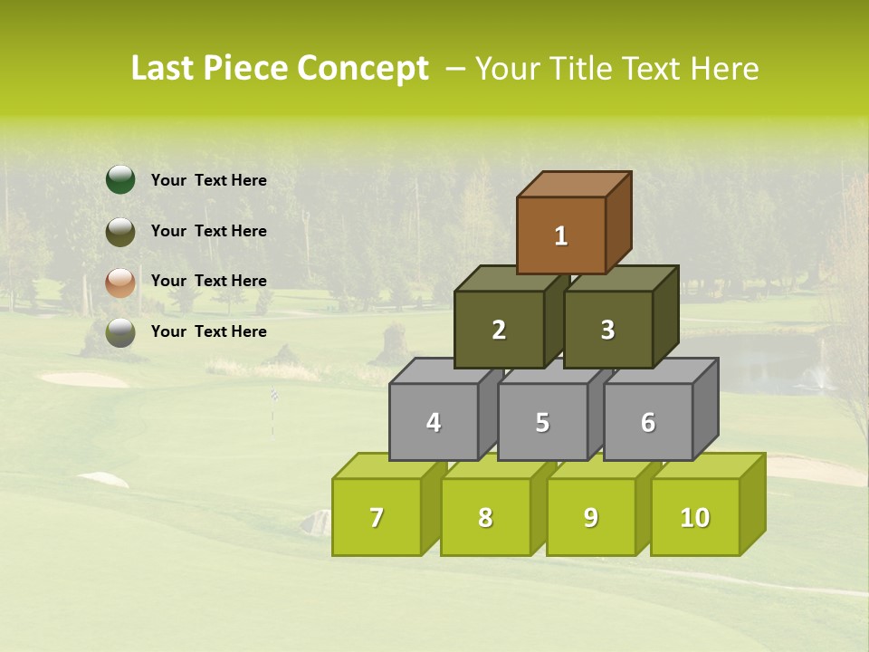 Orange Way Torii PowerPoint Template