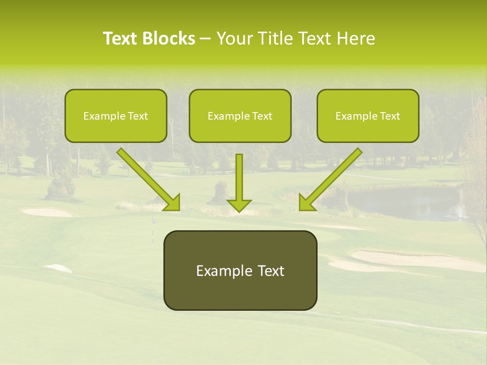 Orange Way Torii PowerPoint Template