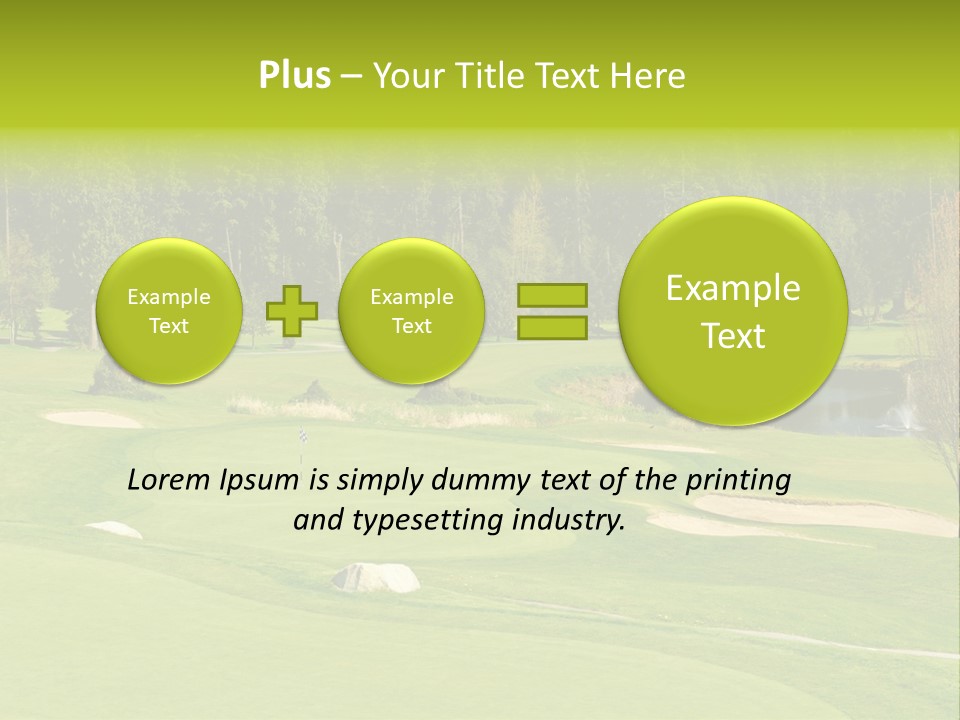Orange Way Torii PowerPoint Template